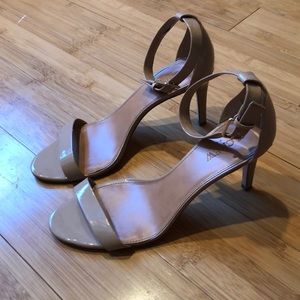 J Crew open toe Strappy heels